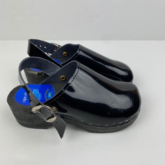 Cape Clogs Other - Cape Clogs Patent Leather Clogs Black